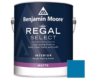 Краска Regal Select Interior Paint - Matte (548) цвет 791 Paddington Blue