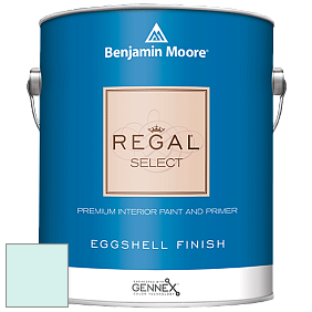 Benjamin Moore 549 Regal Select Waterborne Interior Eggshell Finish краска цвет 2048-70 Barely Teal