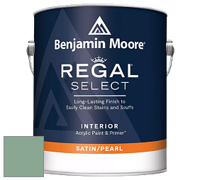 Benjamin Moore 550 Regal Select Waterborne Interior Pearl Finish краска цвет NCS S 3020-G 