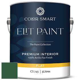 COLOR SMART CS 745 ELIT PAINT глубокоматовая моющаяся краска цвет NCS S 5540-G10Y 