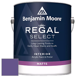 Benjamin Moore 548 IRegal Select Interior Paint - Matte краска цвет 2071-30 Mystical Grape