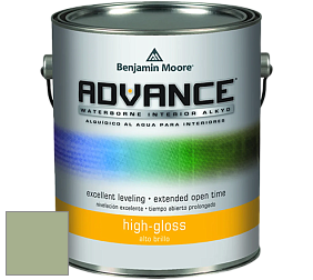 Benjamin Moore 794 Advance Interior Paint-High Gloss глянцевая алкидная эмаль цвет AF-450 
