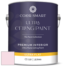 COLOR SMART CS 758 ULTRA CEILING PAINT ультраматовая краска цвет 2000-70 Voile Pink