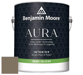 Benjamin Moore Aura 528 Waterborne Interior Semi-gloss Finish краска цвет 1533 Bayleaf