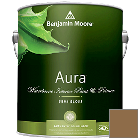 Краска Aura Waterborne Interior Semi-gloss Finish (528) цвет 1049 Toasted Marshmallow