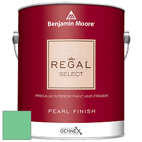 Benjamin Moore 550 Regal Select Waterborne Interior Pearl Finish краска цвет 2037-40 Adam Green