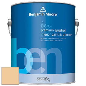 Benjamin Moore Ben W626 Premium Interior Latex Eggshell краска цвет 2156-50 Asbury Sand