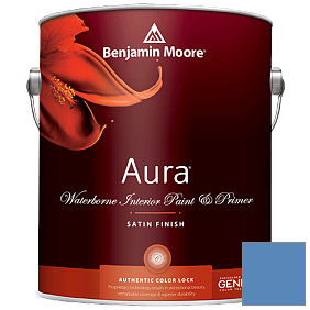 Краска Aura Waterborne Interior Satin Finish (526) цвет 818 Watertown