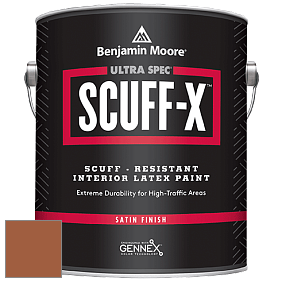 Benjamin Moore 486 Ultra Spec SCUFF-X Interior Satin Finish краска цвет NCS S 4050-Y50R 