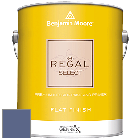 Benjamin Moore 547 Regal Select Waterborne Interior Flat Finish краска цвет NCS S 5030-R70B 
