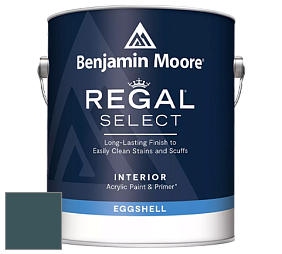 Benjamin Moore 549 Regal Select Waterborne Interior Eggshell Finish краска цвет 2057-10 River Blue