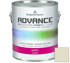 Краска Benjamin Moore 792. Advance Interior Paint-Satin эмаль цвет OC-44 Misty Air