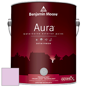 Benjamin Moore Aura 631 Waterborne Exterior Satin Finish краска цвет 2075-60 Passion Pink