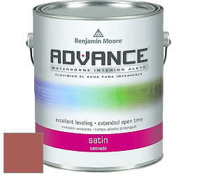 Benjamin Moore 792 Advance Interior Paint-Satin эмаль цвет 2089-20 Rosy Peach