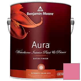 Краска Aura Waterborne Interior Satin Finish (526) цвет 2001-40 Pink Popsicle