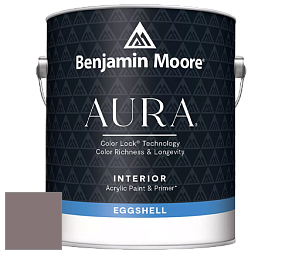 Benjamin Moore Aura 524 Waterborne Interior Eggshell Finish краска цвет 2113-40 Cinnamon Slate