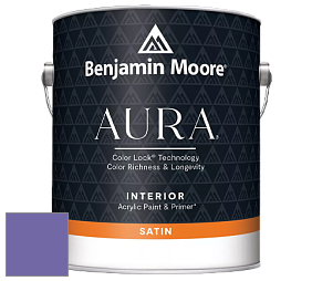 Benjamin Moore Aura 526 Waterborne Interior Satin Finish покрытие цвет NCS S 3050-R60B 