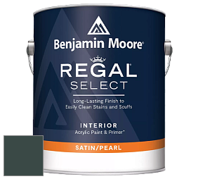 Benjamin Moore 550 Regal Select Waterborne Interior Pearl Finish краска цвет NCS S 8010-B70G 