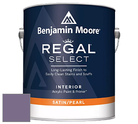 Benjamin Moore 550 Regal Select Waterborne Interior Pearl Finish краска цвет 1385 Cupid's Dart