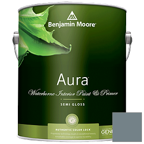 Краска Aura Waterborne Interior Semi-gloss Finish (528) цвет AF-555 