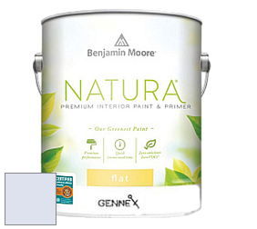 Benjamin Moore 514 Natura Interior Semi-Gloss Finish краска цвет 2068-70 White Heaven
