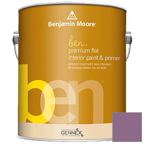 Краска Ben Premium Interior Latex Flat (W625) цвет 1371 Plum Perfect