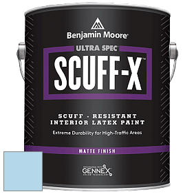 Benjamin Moore 484 Ultra Spec SCUFF-X Interior Matte Finish краска цвет 2063-60 Sapphireberry