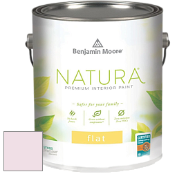 Benjamin Moore 512 Natura Interior Flat Finish матовая краска цвет 2083-70 Baby Dreams