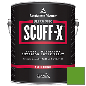 Краска Ultra Spec SCUFF-X Interior Satin Finish (486) цвет 2030-10 Lizard Green
