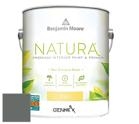 Benjamin Moore 514 Natura Interior Semi-Gloss Finish краска цвет 1568 Quarry Rock