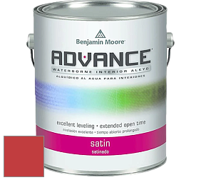 Benjamin Moore 792 Advance Interior Paint-Satin эмаль цвет 2009-10 Redstone