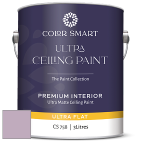 COLOR SMART CS 758 ULTRA CEILING PAINT ультраматовая краска цвет NCS S 2020-R40B 