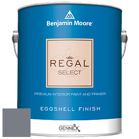 Benjamin Moore 549 Regal Select Waterborne Interior Eggshell Finish краска цвет 2119-40 Silver Streak