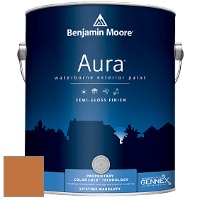 Benjamin Moore Aura 632 Waterborne Exterior Semi-Gloss Finish краска цвет 2157-10 Golden Dunes