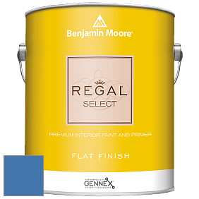Benjamin Moore 547 Regal Select Waterborne Interior Flat Finish краска цвет NCS S 3050-R80B 