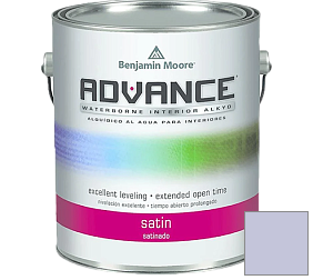 Краска Benjamin Moore 792. Advance Interior Paint-Satin эмаль цвет 1403 French Lilac