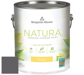 Benjamin Moore 512 Natura Interior Flat Finish матовая краска цвет NCS S 7005-R50B 