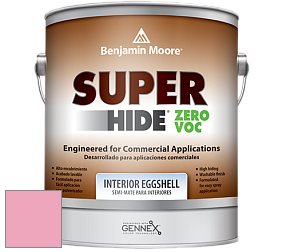 Benjamin Moore 357 Super Hide Zero Voc Interior Eggshell краска цвет 2003-50 Coral Pink