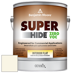 Benjamin Moore 355 Super Hide Zero Voc Interior Flat краска цвет OC-85 Mayonnaise