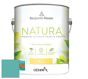 Benjamin Moore 514 Natura Interior Semi-Gloss Finish краска цвет NCS S 2040-B50G 