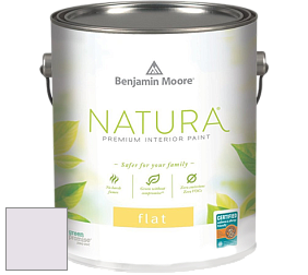 Benjamin Moore 512 Natura Interior Flat Finish матовая краска цвет 2072-70 Raspberry Ice