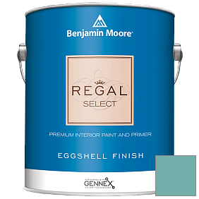 Краска Regal Select Waterborne Interior Eggshell Finish (549) цвет 2049-40 Peacock Blue