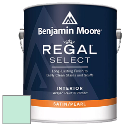 Benjamin Moore 550 Regal Select Waterborne Interior Pearl Finish краска цвет 2038-60 Tropical Pool