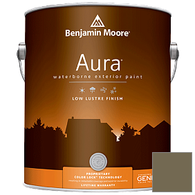 Краска Aura Waterborne Exterior Low Lustre Finish (634) цвет 518 Sterling Forest