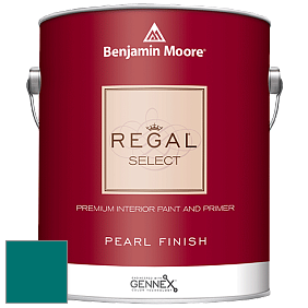 Benjamin Moore 550 Regal Select Waterborne Interior Pearl Finish краска цвет NCS S 4055-B40G 