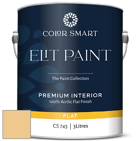 COLOR SMART CS 745 ELIT PAINT глубокоматовая моющаяся краска цвет NCS S 1030-Y10R 