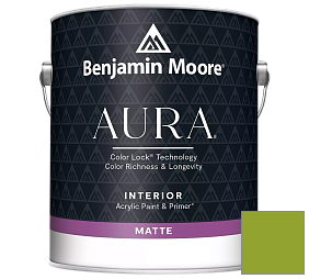 Краска Benjamin Moore Aura Interior Paint - Matte (522) цвет 2028-20 Douglas Fir