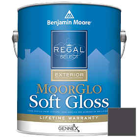 Краска Regal Select Exterior Paint-Moor GloSoft Gloss Finish (W096) цвет 2070-10 Tulsa Twilight