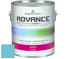 Benjamin Moore 792 Advance Interior Paint-Satin эмаль цвет NCS S 1040-B10G 