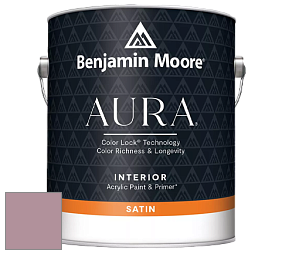 Benjamin Moore Aura 526 Waterborne Interior Satin Finish покрытие цвет NCS S 3020-R20B 